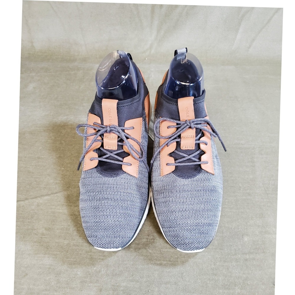Cole Haan GrandMotion Woven Stitchlite Sneakers C30656 Grey Tan Mens 12M